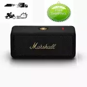 Marshall Emberton II Portable Bluetooth Speaker (Black and Brass)