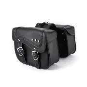 PU Leather Saddle Bag for Honda Shadow VT ACE Aero Sabre Spirit VLX 600 750 1100