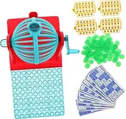 BESPORTBLE Handheld Bingo Game Machine Balls for Boys and Girls' Party Fun Skill Development