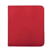 Ultra Pro: Vivid 12-Pocket Zippered PRO-Binder: Red