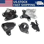 5x Engine Motor & Trans Mounts Kit for 2008-13 Acura TSX Automatic Transmission