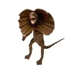 Hansa Frilled Neck Lizard soft plush toy 11"/27cm Soft Toy