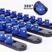 INDUSTRIAL ABS MOUNTABLE SOCKET RAIL RACK HOLDER ORGANIZER 1/4 3/8 1/2