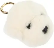UPKOCH Plush Dog Keychain Pendant Adorable Decorative Plush for Bags Back and Car Keys Cute Puppy Design present for Women