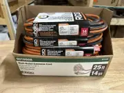 RIDGID 25 ft 14 guage multi outlet extension cord 5-PACK