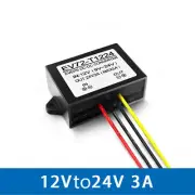 12V To 24V 72W 3A DC Power Step-Up Module 12V Up 24V Boost Converter