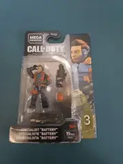 2018 NIP Mega Construx Call Of Duty Specialist "Battery" Figure 19 Pieces