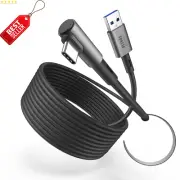 16FT USB 3.0 Link Cable Compatible with Oculus Quest 3/2/Pro Meta Quest 3S 5Gbps