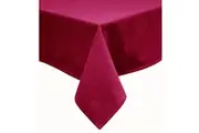 Cotton Blend Table Cloth Persian Red by Hoydu