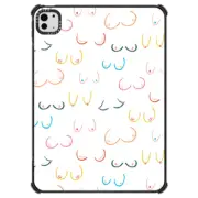iPad Pro 11-inch (M4) iPad Impact Case Colorful Boobs