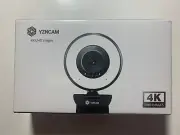 Webcam YZNCAM 4k Ultra HD Images Video Camera Video Calls 2 Microphones