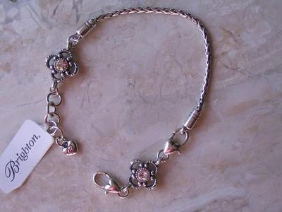 ~Brighton Bracelet "Mayflower" Charm Bracelet for Sliders Silvertone...NWT!~