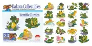 Dakota Collectibles Embroidery Machine Design CD - Terrific Turtles 970349