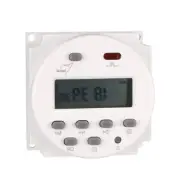 DC 24V Digital LCD Display Power Programmable Timer Time Switch Relay 16A