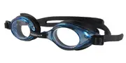 HSV-1301 H20 Small Swimming Goggles Multifunctional Protective/Safety Over Glasses Anti-Fog Dustproof Lenses - Indigo Blue