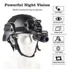 Waterproof Helmet Infrared Night Vision Scope Sight Monocular Hunting Telescope