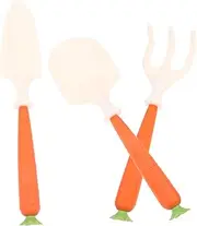 1 Set Gardening Tool for Planting Kit with Trowel Rake Shovel for Outdoor Garden Work for Digging Planting Vegetables and Flowers