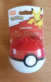 Pokemon Pikachu Mega Construx Construction Set Building Toy For Kids New Sealed