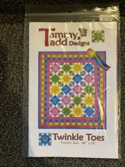 Tammy Tadd Designs Quilt Pattern Twinkle Toes Size 48” x 56”