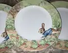 Peter Rabbit Dinner Plates. Set Of 3. The World Of Beatrix Potter. 10.5 Inch New