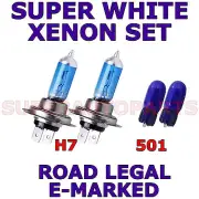 FITS SMART FOR TWO CABRIO 2004-ON SET H7 501 XENON LIGHT BULBS (for: Smart)