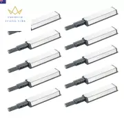 10 Pack Magnetic Push Latches for Cabinets Push to Open Cabinet Hardware Push To