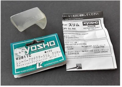 Vintage Kyosho RC 92811C Receiver Protector Slim Spider Pure10 GP-10 Old Stock