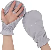 [Generic] Women Fingerless Gloves | Sun Protection Fingerless Gloves - Breathable Ice Silk Gloves, UV Protection Gloves for Rowing, Fishing, Riding, Driving, Hiking