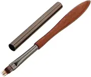 Beavorty Nail Smudge Pen Nail Brush Nail Pens Striping Gel Pens Blush Brush Gel Polish Brushes Gel Fine Line Hand Brush for Men Home Nail Pen Striping Fine Line Basting Brush Brown Wood