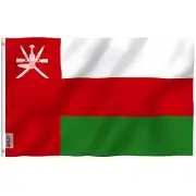 Anley Fly Breeze 3x5 Foot Oman Flag - Sultanate of Oman Flags