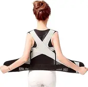 Corrector Full Back Shoulder Support Belt,for Men Women Kid Student Straightener Braces Lumbar Straight