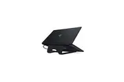 Razer Laptop Stand Chroma: 3-Port USB 3.0 Hub - Ergonomic Design - Anodized Aluminum Construction - Customizable Chroma RGB Lighting - Matte Black