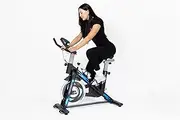 Kangaroo Fitness Exercise Spin Bike (Blue)
