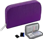 Card Case - SD Card Case | Portable Storage Bag Large Capacity, Portable Carrying Pouch for Game Card Box, Protective Shockproof Card Organizer Storage Supplies