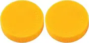 tunghey 2Pack Coolant Reservoir Cap 21712-79900 Radiator Overflow Tank Lid Cap Radiator Liquid Storage Cover Compatible with Water Tank Caps Coolant Caps (yellow)