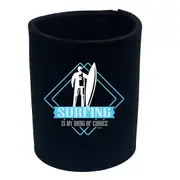 Surfing Is My Choice - Funny Novelty Stubby Holder