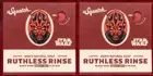 Dr Squatch Ruthless Rinse Darth Maul Star Wars Mens 5oz Bar Soap Heavy Grit 2pk
