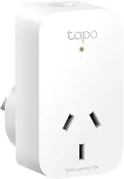 [TP-Link] Tapo Mini Smart Wi-Fi Socket, Smart Home Safety Protection, Remote & Voice Control, Schedule & Timer, Away Mode, Easy Setup (Tapo P100(1-pack))