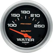 Auto Meter 5437 Pro-Comp Electric Water Temperature Gauge