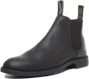 Men's Blundstone City Dress Pull On Boot With Round Toe BL 1901 Black Leather
