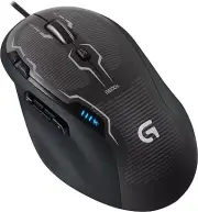 Logitech G500S Adjustable Weight Programmable 10 Buttons 8200 dpi Gaming Mouse