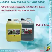 Autopot High Performance Complete Plant Food Part A&B 2x2.5L Hydroponic Nutrient