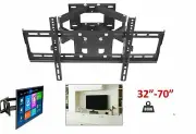 Full Motion Articulating TV Wall Mount LED LCD 32 39 42 46 48 50 55 65 70 75 "