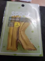 Spritz 14" Gold Foil Balloon New in Package Letter K Inflatable Party Favor