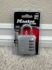 Brand New Master Lock 653D 4-Digit & 2in (51mm) Wide Combination Lock - BLUE