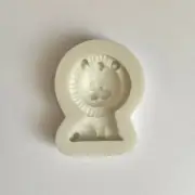 BABY LION MOLD, Jungle Theme Chocolate Making Supplies Zoo Animals Fondant Mold,