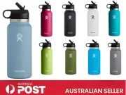NEW 32oz Hydro Flask Wide Mouth Straw Lid Stainless Steel Vacuum Insulated