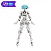 Moc Game Anime Mobile Suit Girl Mech Robot Action Figure Building Bloc