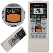 Fujitsu Air Conditioner Replacement Remote Control AR-PV1 AR-JE4 JE5 AR-JE6 JE8