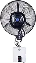 Cooling Fan with Mist, 60° Oscillating Wall-mounted Misting Fan, Industrial Shop Garage Barn Workspace Misting Fans with 3 Wind Modes (Size : 71cm/28in)